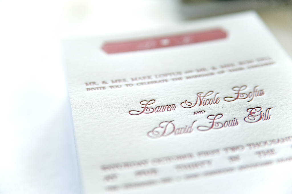  the printer this week for Dave Lauren 39s Dearborn Michigan wedding